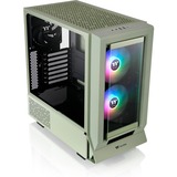 Thermaltake  boîtier midi tower Vert clair | 2x USB-A | 1x USB-C | RGB | Verre Trempé