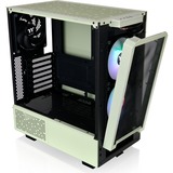 Thermaltake  boîtier midi tower Vert clair | 2x USB-A | 1x USB-C | RGB | Verre Trempé