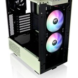 Thermaltake  boîtier midi tower Vert clair | 2x USB-A | 1x USB-C | RGB | Verre Trempé