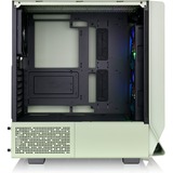 Thermaltake  boîtier midi tower Vert clair | 2x USB-A | 1x USB-C | RGB | Verre Trempé