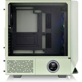 Thermaltake  boîtier midi tower Vert clair | 2x USB-A | 1x USB-C | RGB | Verre Trempé