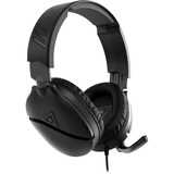 Turtle Beach Casque gaming multiplateforme Recon 70 - PS5, PS4, PC, Switch, et appareils mobiles avec prise 3,5 mm - microphone à bascule, écouteurs de 40 mm  over-ear Noir, PS4, PC, Switch, et appareils mobiles avec prise 3,5 mm - microphone à bascule, écouteurs de 40 mm, Avec fil, 20 - 20000 Hz, Gaming, Casque, Noir