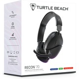 Turtle Beach Casque gaming multiplateforme Recon 70 - PS5, PS4, PC, Switch, et appareils mobiles avec prise 3,5 mm - microphone à bascule, écouteurs de 40 mm  over-ear Noir, PS4, PC, Switch, et appareils mobiles avec prise 3,5 mm - microphone à bascule, écouteurs de 40 mm, Avec fil, 20 - 20000 Hz, Gaming, Casque, Noir
