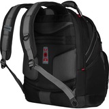 Wenger Synergy sac à dos Noir Nylon, Polyester Noir, 39,6 cm (15.6"), Compartiment pour Notebook, Nylon, Polyester