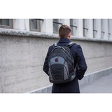 Wenger Synergy sac à dos Noir Nylon, Polyester Noir, 39,6 cm (15.6"), Compartiment pour Notebook, Nylon, Polyester