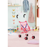 ZAPF Creation BABY born® Poussette avec sac, Landau de poupée rose fuchsia