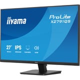 iiyama ProLite X2791QS-B1 27" Moniteur Noir (Mat), 1x DisplayPort, 1x HDMI, 68,6 cm (27"), 2560 x 1440 pixels, Quad HD, LED, Noir