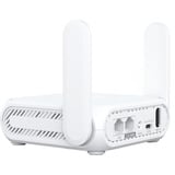 ASUS RT-BE58 Go routeur sans fil 2.5 Gigabit Ethernet Bi-bande (2,4 GHz / 5 GHz) Blanc, WLAN-LTE-Routeur Blanc, Wi-Fi 7 (802.11be), Bi-bande (2,4 GHz / 5 GHz), Ethernet/LAN, Blanc, Routeur portable