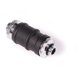 Alphacool ES Schnellverschluss BLH1A PushIn Set AG-AG, Connecteur Noir (Mat)/chrome