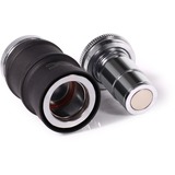 Alphacool ES Schnellverschluss BLH1A PushIn Set AG-AG, Connecteur Noir (Mat)/chrome