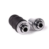 Alphacool ES Schnellverschluss BLH1A PushIn Set AG-AG, Connecteur Noir (Mat)/chrome