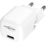 Ansmann Home Charger HC120PD-mini, 20 Watt, Chargeur Blanc