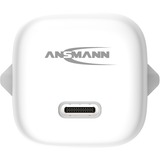 Ansmann Home Charger HC120PD-mini, 20 Watt, Chargeur Blanc