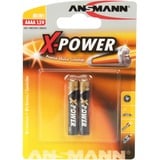 Ansmann X-Power Pile alcaline Mini AAAA / LR08, Batterie 