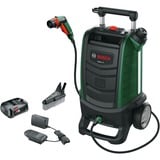 Bosch BOSCH Fontus Gen2 Set, Nettoyeur pression Vert/Noir, Droit, Batterie, 4 m, Haute pression, 15 L, 20 bar