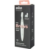 Braun FG1106 tondeuse de précision Argent Blanc, Sourcil, Visage, Argent, Chine, Batterie, AA, Conserver l’appareil au sec. N’utilisez pas l’appareil sur une peau irritée. Cet appareil...