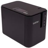Brother PT-P900Wc Étiqueteuse professionnelle connectable réseau, Imprimante d'étiquettes HSE/TZe, Transfert thermique, 360 x 360 DPI, 60 mm/sec, Avec fil &sans fil, Noir