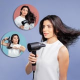 Cecotec 4454, Sèche-cheveux Noir/Or rose