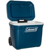 Coleman 50QT Xtreme Wheeled, Glacière Bleu/Blanc