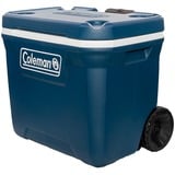 Coleman 50QT Xtreme Wheeled, Glacière Bleu/Blanc
