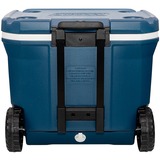 Coleman 50QT Xtreme Wheeled, Glacière Bleu/Blanc