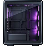Cooler Master MasterFrame 500 Mesh ARGB boîtier midi tower Noir | 2x USB-A | 1x USB-C | RGB | Verre Trempé