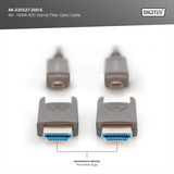 Digitus AK-330127-200-S, Câble Noir