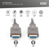 Digitus AK-330127-200-S, Câble Noir