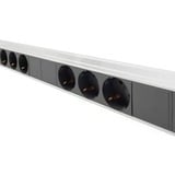 Digitus Multiprise avec profilé en aluminium, 18 prises, 42U Noir/en aluminium