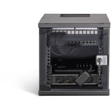 Digitus Set réseau SOHO Pro 10" 315x300 mm (LxP), Armoire informatique Noir