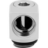 EKWB EK-Quantum Torque Micro Rotary 90° Nickel, Connexion Nickel