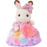 EPOCH Sylvanian Families - Ensemble de figurines Princesses des fleurs, Jouets de construction 