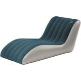 Comfy Lounger canapé gonflable Gris PVC, Chaise inclinable