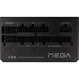 FSP FSP MEGA GM alimentation modulaire 1000 watt Noir, 2x 12V-2x6, 3x PCIe