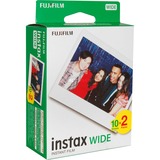 Fujifilm Instax Wide Film pellicule polaroid 20 pièce(s) 108 x 86 mm, Papier photo 20 pièce(s)