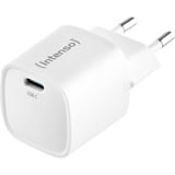 Intenso Power Adapter W30C² GaN chargeur Blanc, 1x USB-C