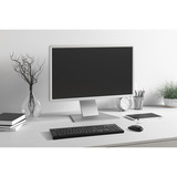 Kensington KM270 EQ KM270 EQ Kit clavier + souris sans fil rechargeable, set de bureau Noir, Layout DE, Membrane, Sans fil, RF sans fil + Bluetooth, Clavier à membrane, QWERTZ, Noir, Souris incluse