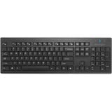 Kensington KM270 EQ KM270 EQ Kit clavier + souris sans fil rechargeable set de bureau Noir, Layout DE (QWERTZ), Membrane, 100%, Taille réelle (100 %), Sans fil, RF sans fil + Bluetooth, Noir
