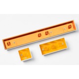Keychron AT-9, Keycaps Blanc/Orange