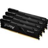 Kingston FURY 128 Go DDR4-3200 (4x 32 Go) mémoire vive Noir, KF432C16BBK4/128, XMP 2.0