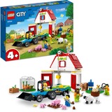 LEGO City - La grange et les animaux de la ferme, Jouets de construction 60346