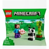 LEGO Minecraft - Steve et le bébé panda, Jouets de construction 30672