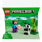 LEGO Minecraft - Steve et le bébé panda, Jouets de construction 30672