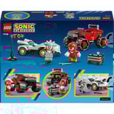 LEGO Sonic the Hedgehog Silvers Voiture vs. Monstertruck de Knuckles, Jouets de construction 