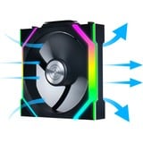 Lian Li UNI FAN SL120 Wireless, Ventilateur de boîtier Noir, 3 pièces, connecteur de ventilateur PWM à 4 broches