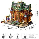 Lumibricks Bibliothèque Steampunk Time Rift, Jouets de construction 