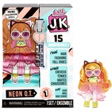 MGA Entertainment J.K. Doll - Neon Q.T., Poupée L.O.L. Surprise! J.K. Doll - Neon Q.T., Poupée, Femelle, 4 an(s), Fille, Multicolore