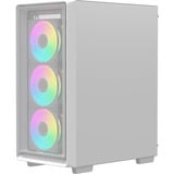 Ocypus Gamma C60 ARGB boîtier midi tower Blanc | 2x USB-A | 1x USB-C | RGB | Window
