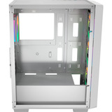 Ocypus Gamma C60 ARGB boîtier midi tower Blanc | 2x USB-A | 1x USB-C | RGB | Window