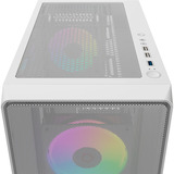 Ocypus Gamma C60 ARGB boîtier midi tower Blanc | 2x USB-A | 1x USB-C | RGB | Window